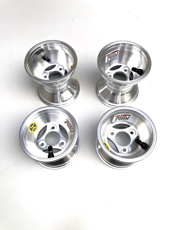 AMV Tiger / Kart Republic Mini Aluminium Wet Wheel Set 110-140mm